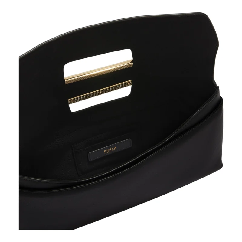 Furla Black Giada Pouch for Women | Best Price UAE